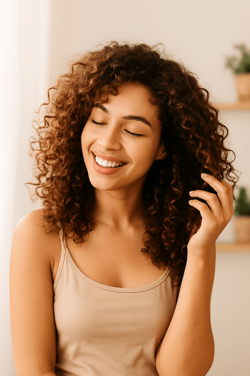 Secrets de Beauté : Prendre Soin de ses Cheveux Secs - L'art des boucles