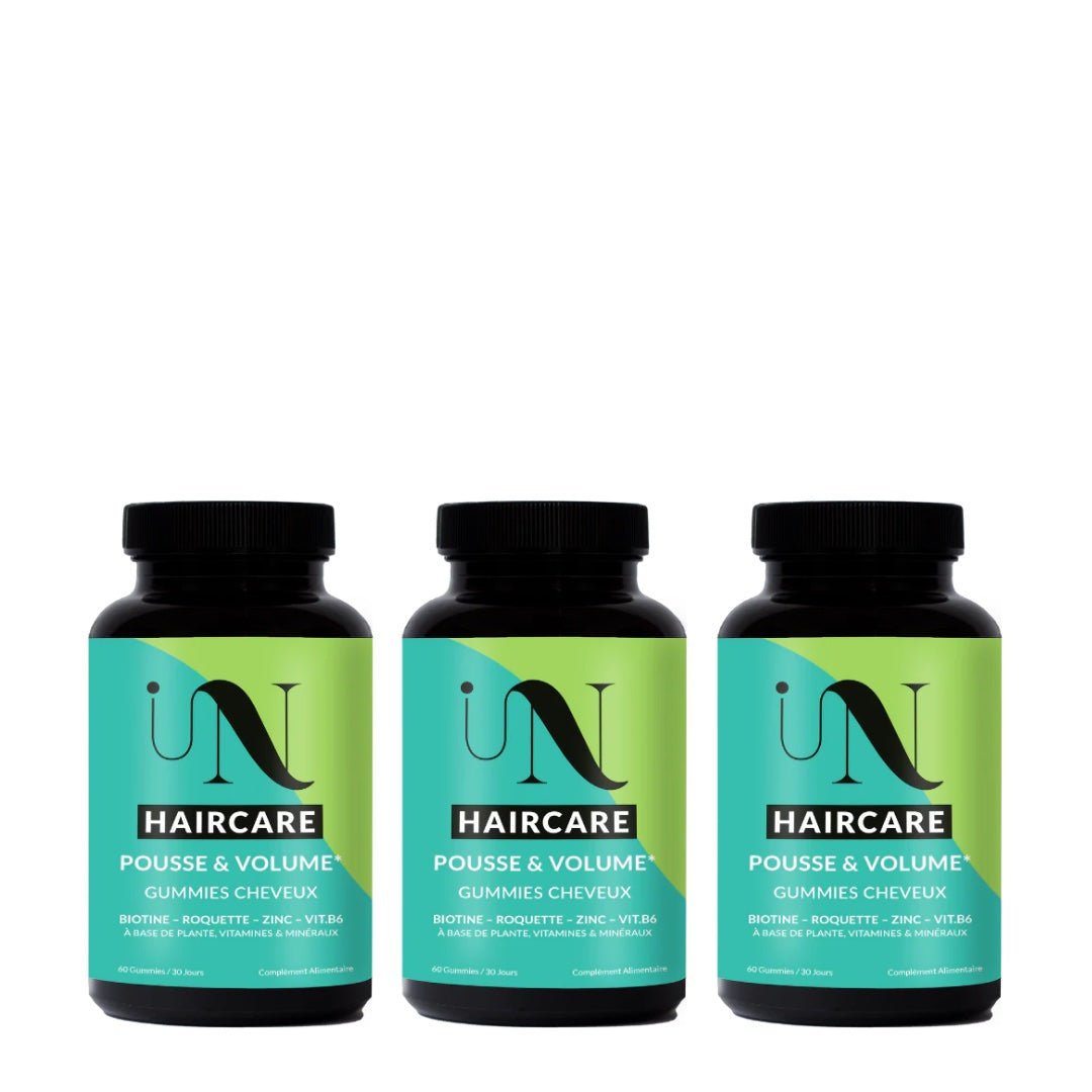 Compléments Gummies In Haircare – pousse volume cheveux bouclés - 3 mois