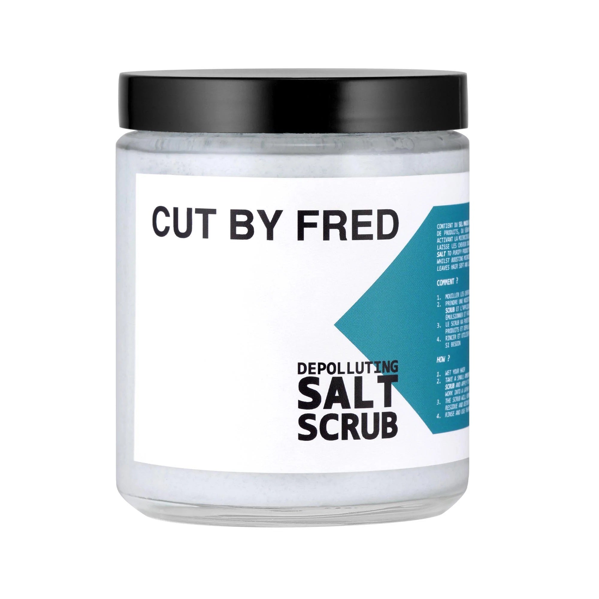 Depolluting Salt Scrub Cut By Fred – gommage cuir chevelu cheveux bouclés