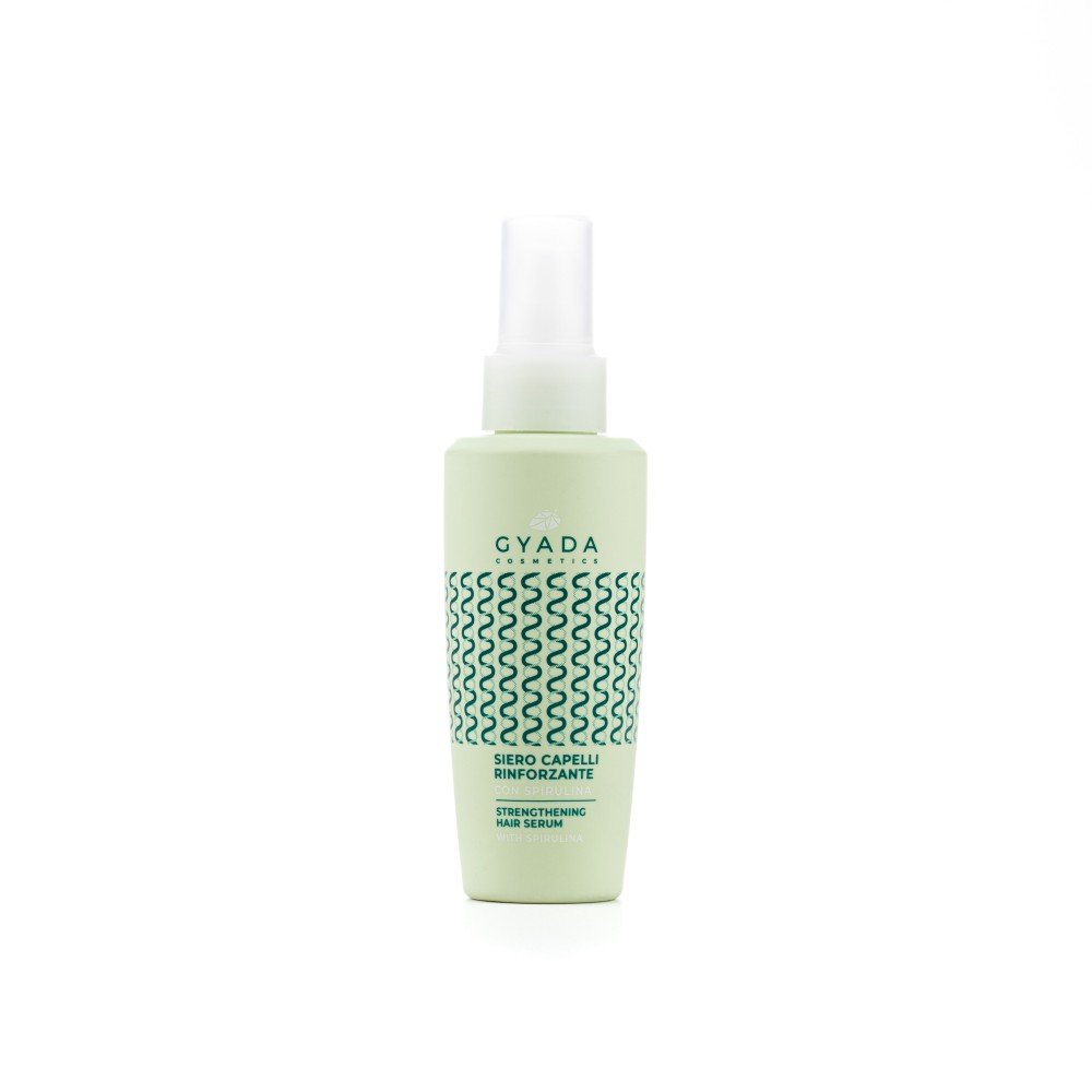 Sérum capillaire fortifiant spiruline – soin cheveux bouclés