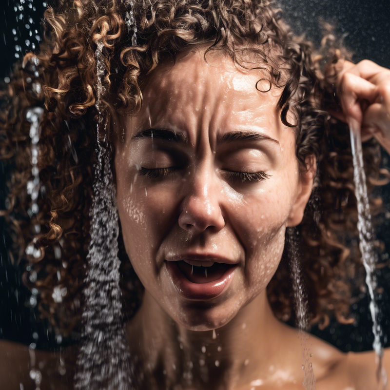 Eau froide pour cheveux bouclés | L'art des boucles
