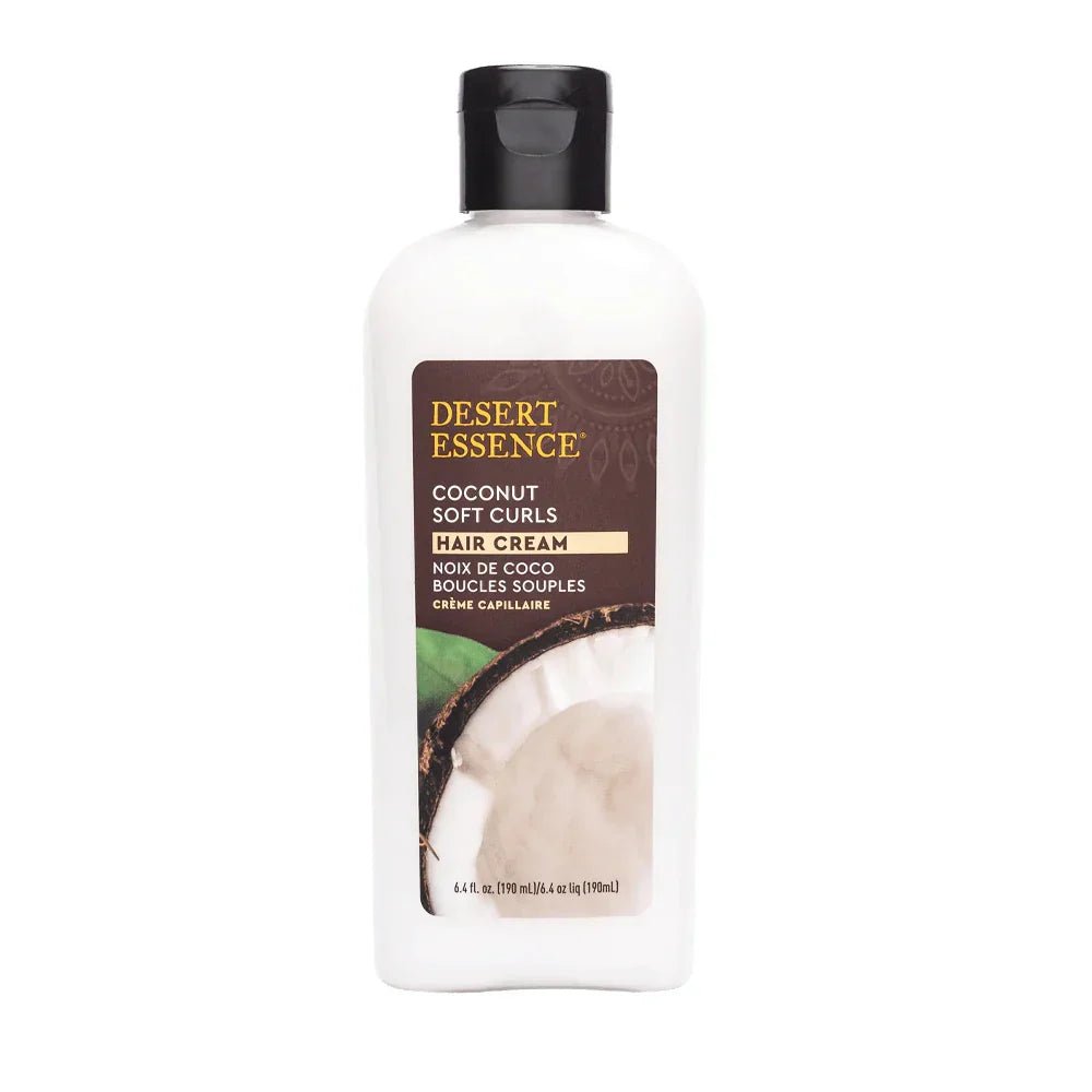 Crème capillaire boucles souples à la noix de coco – hydratation et définition légères