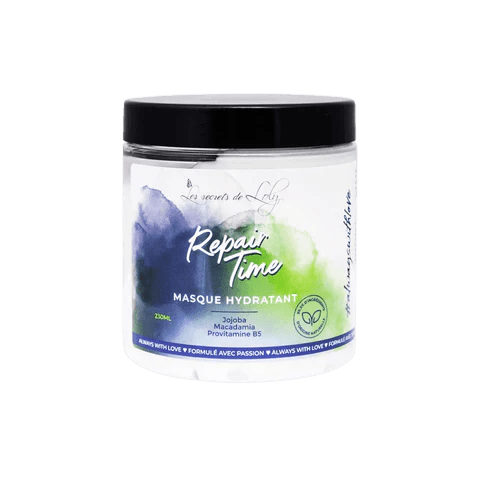 Masque hydratant cheveux bouclés secs – boucles souples et brillantes