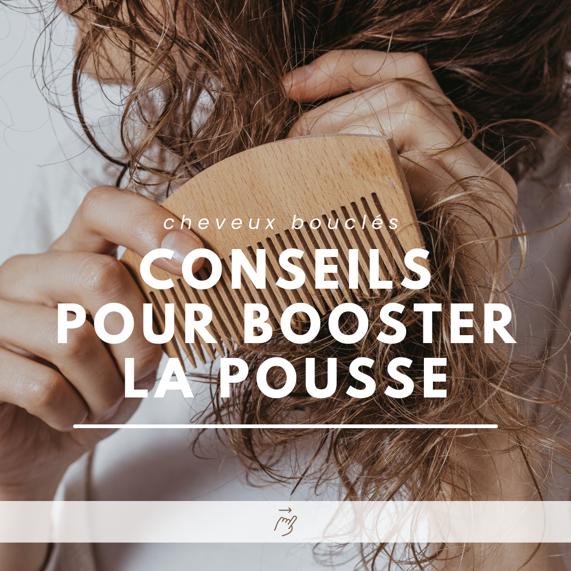Pousse des cheveux bouclés : conseils & soins naturels pour stimuler la croissance - L'art des boucles