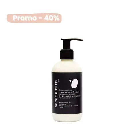 Crème de Coiffage Cheveux Secs & Frisės | Hydratation & Définition pour Boucles Naturelles