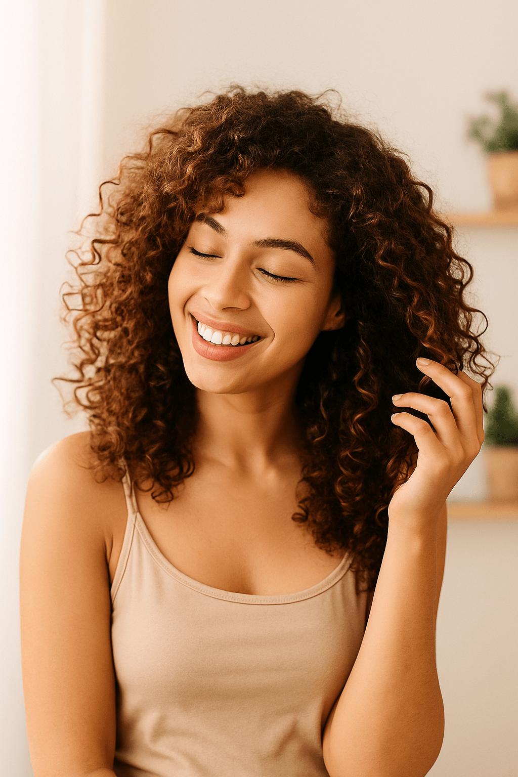 Secrets de Beauté : Prendre Soin de ses Cheveux Secs - L'art des boucles