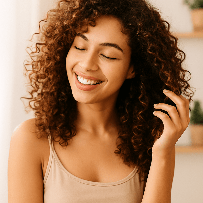 Secrets de Beauté : Prendre Soin de ses Cheveux Secs - L'art des boucles