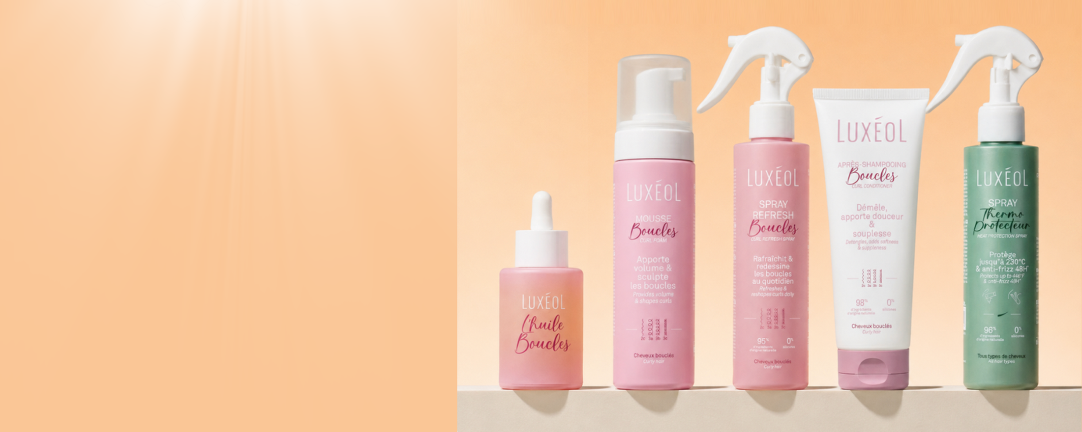La gamme Luxeol est arrivee