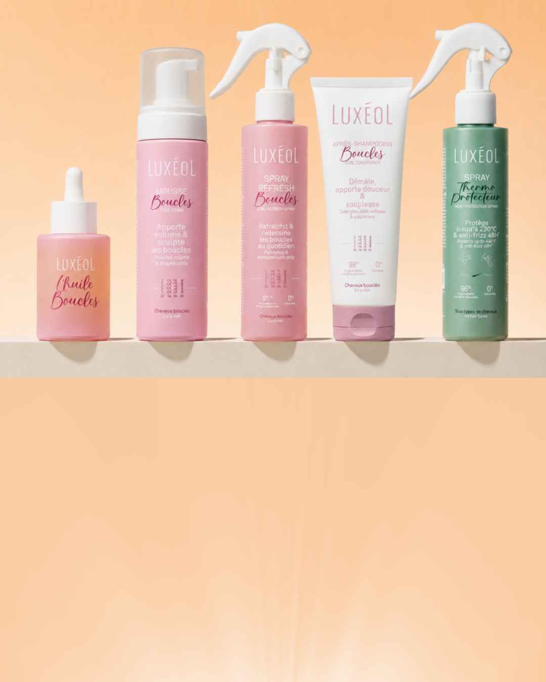 La gamme Luxeol est arrivee
