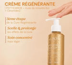 Application Crème Régénérante Sans Rinçage LAO Care – nourrit et définit les cheveux bouclés et frisés