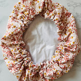 bonnet capillaire Les Cotons de Romane coloris brun