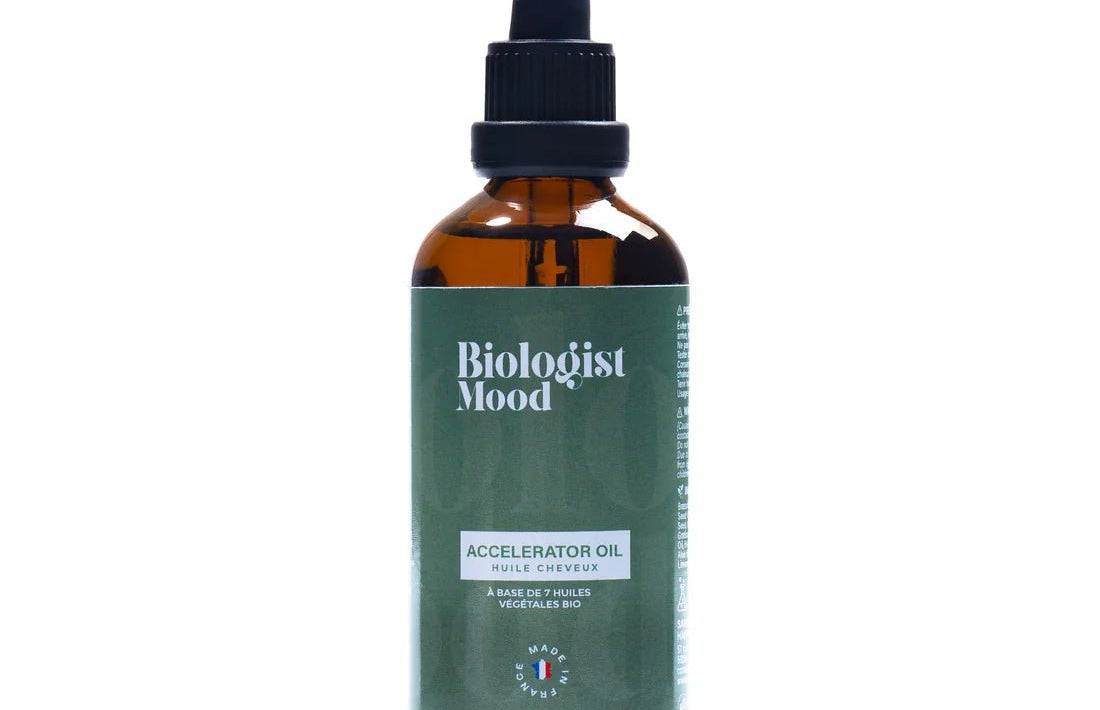 Accelerator Oil – huile pour la pousse et anti-chute des cheveux ondulés, bouclés, frisés et crépus