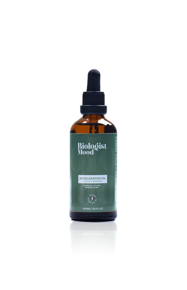Accelerator Oil – huile pour la pousse et anti-chute des cheveux ondulés, bouclés, frisés et crépus