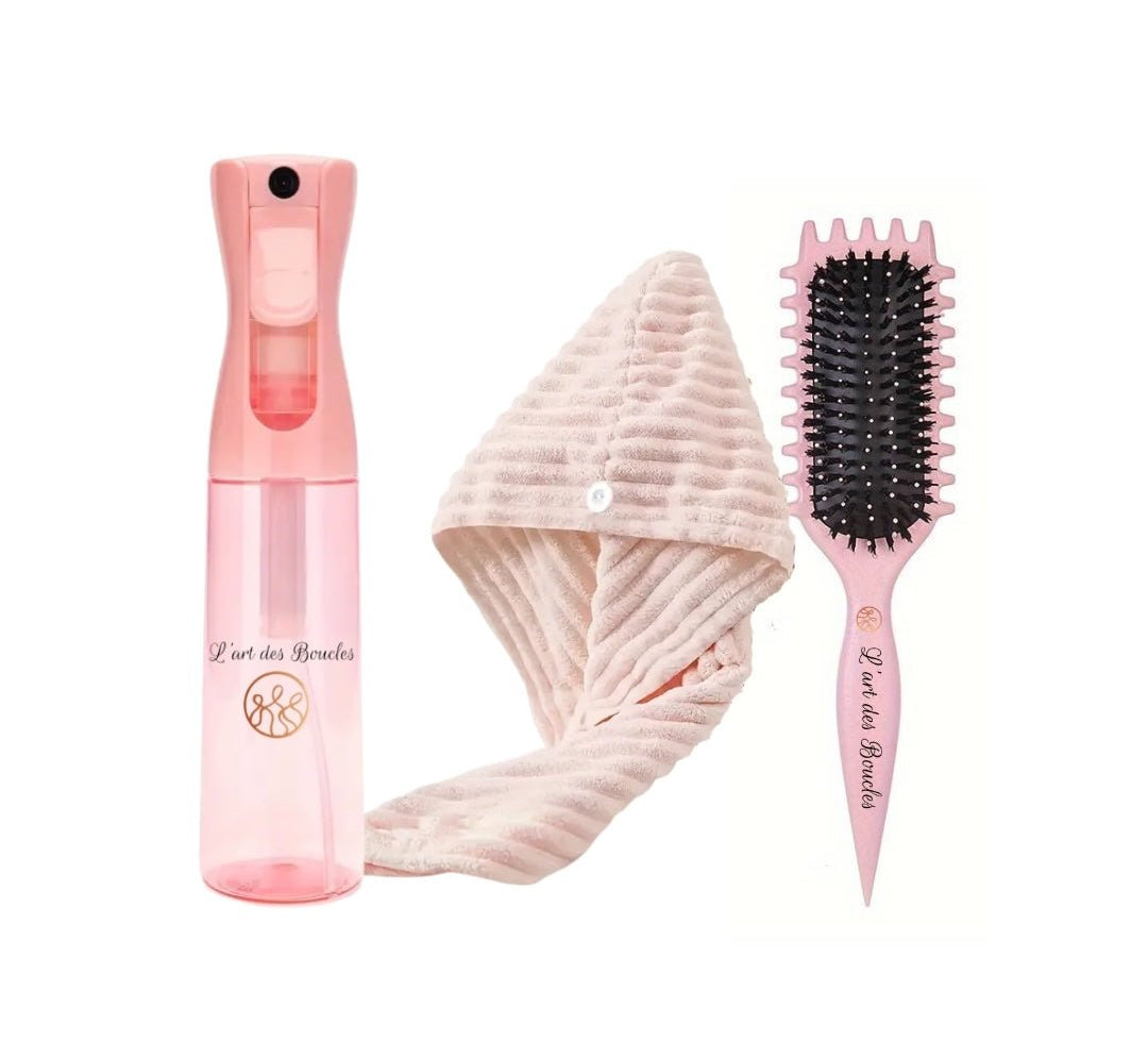 Pack Accessoires Cheveux Bouclés – routine complète L’Art des Boucles
