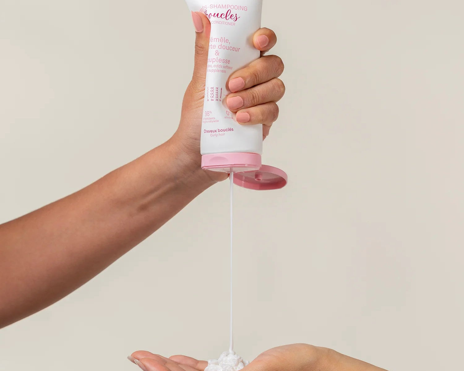 Après-Shampoing Boucles Luxéol – soin capillaire naturel pour cheveux ondulés, bouclés, frisés et crépus | L’Art des Boucles Suisse