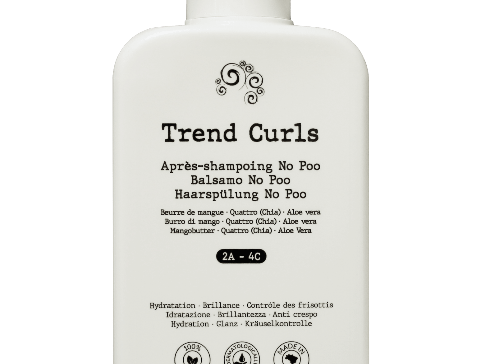 Après - Shampoing Démêlant – Trend Curls – soin capillaire naturel pour cheveux ondulés, bouclés, frisés et crépus | L’Art des Boucles Suisse