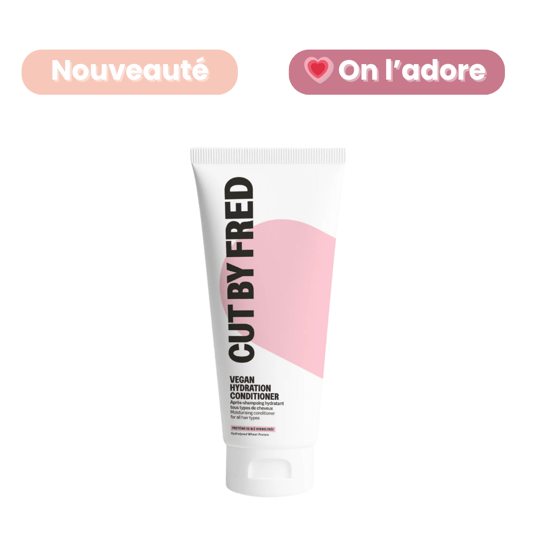 Après-shampoing Vegan Hydration Cut By Fred cheveux bouclés