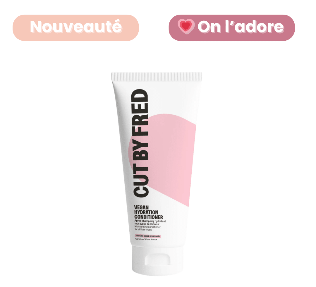 Après-shampoing Vegan Hydration Cut By Fred cheveux bouclés