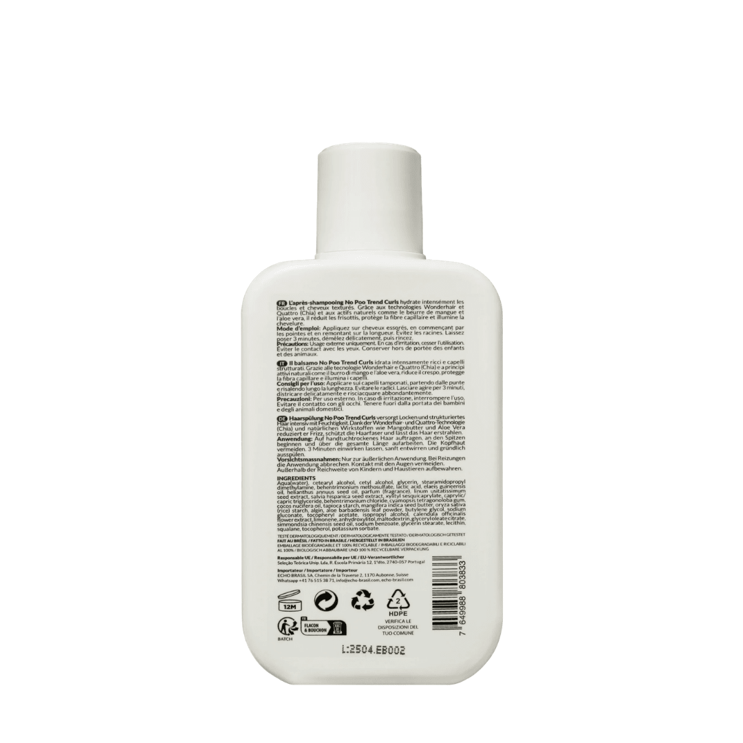 Après - Shampooing Démêlant Cheveux Bouclés – Trend Curls – soin capillaire naturel pour cheveux ondulés, bouclés, frisés et crépus | L’Art des Boucles Suisse