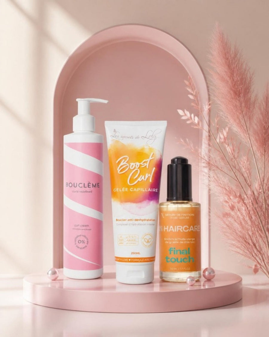 Formules Duo et Trio : soins Bouclème, Les Secrets de Loly et In Haircare