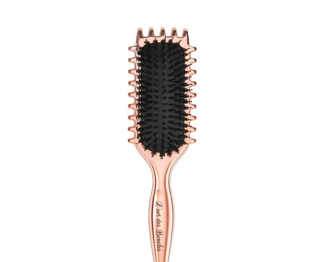 Brosse de définition des boucles – soin capillaire naturel pour cheveux ondulés, bouclés, frisés et crépus L’Art des Boucles