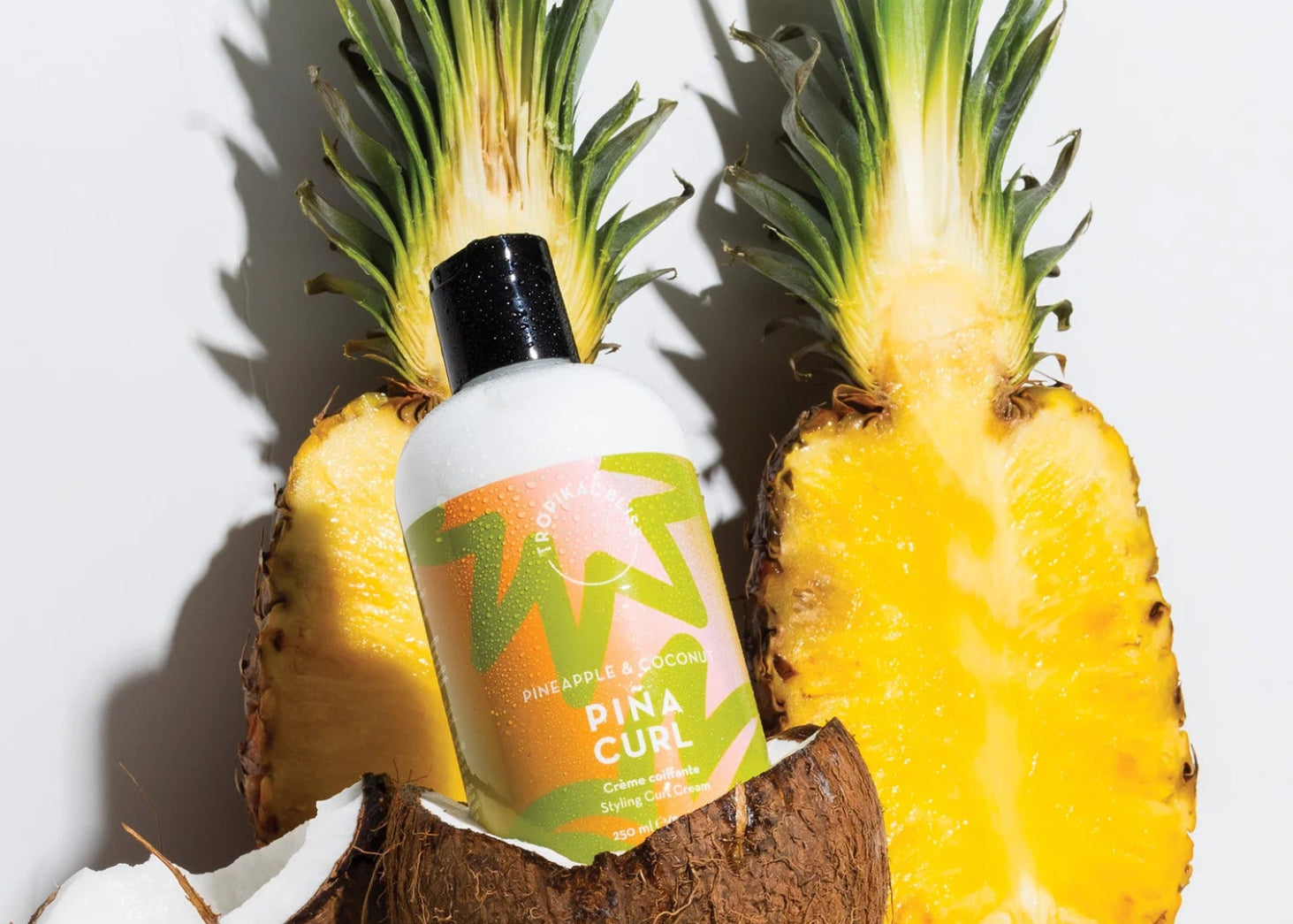 Crème Pina Curl Tropikalbliss – soin capillaire coiffant naturel cheveux bouclés