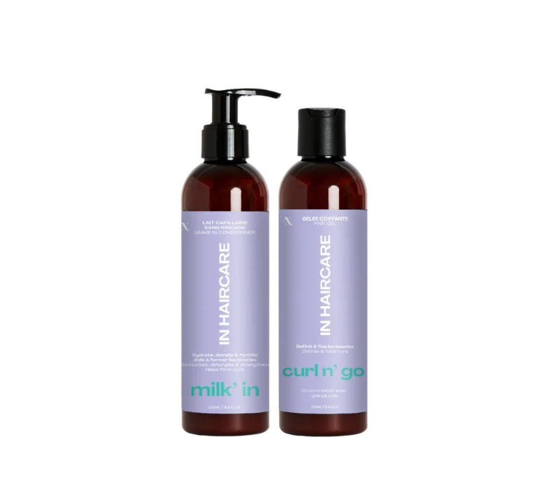 Duo Curl Express In Haircare – leave-in et gelée définition boucles