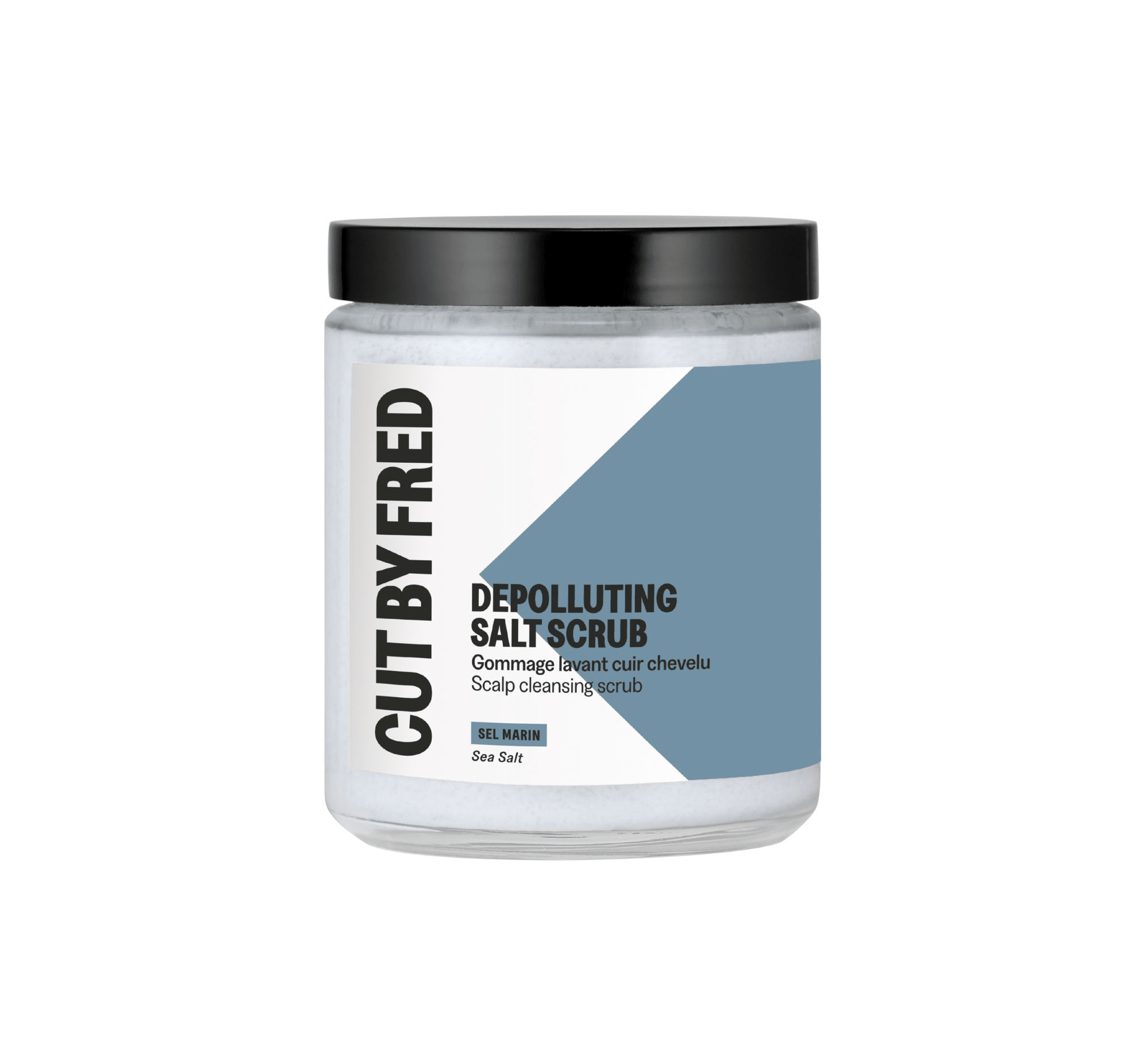 Depolluting Salt Scrub Cut By Fred – Gommage Cuir Chevelu – soin capillaire naturel pour cheveux ondulés, bouclés, frisés et crépus | L’Art des Boucles Suisse