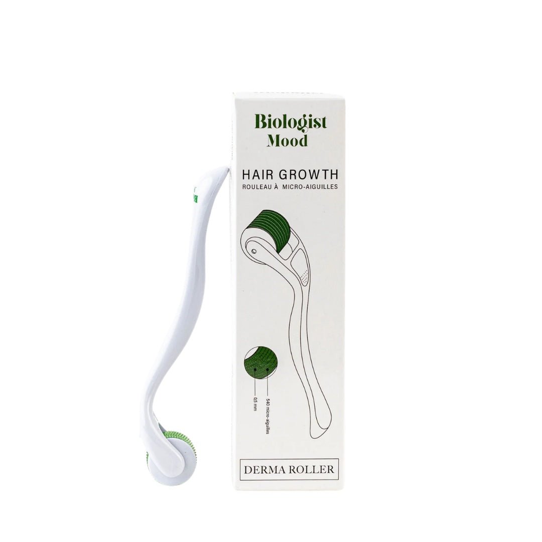 Dermaroller cheveux - Rouleau à micro - aiguilles stimulant – soin cheveux bouclés | L’Art des Boucles Suisse