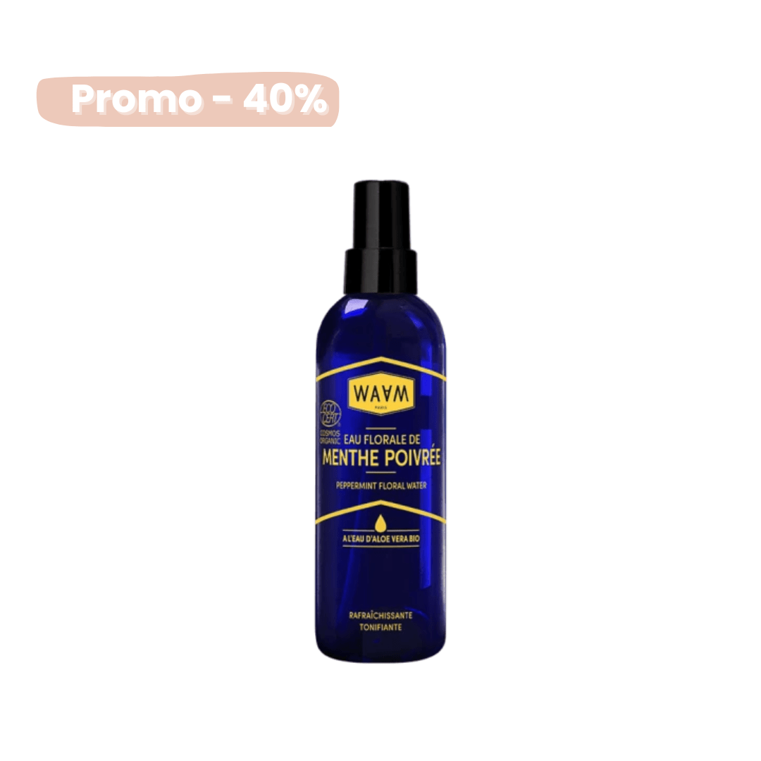 Eau Floral de Menthe Poivrée Bio – soin cheveux bouclés | L’Art des Boucles Suisse
