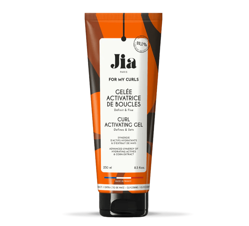Gelée Activatrice de Boucles For My Curls – Jia Paris – soin capillaire naturel pour cheveux ondulés, bouclés, frisés et crépus | L’Art des Boucles Suisse