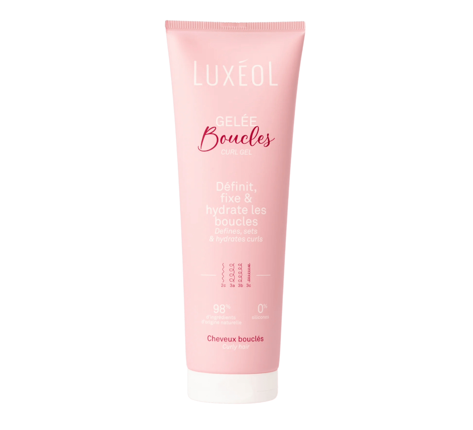 Gelée Boucles Luxéol – définition et fixation longue durée cheveux bouclés, frisés, crépus | L’Art des Boucles Suisse