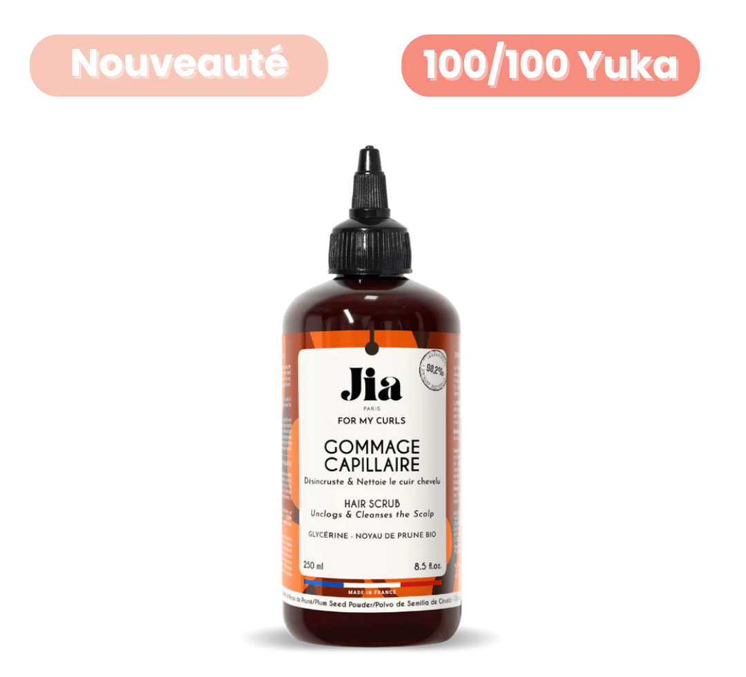 Gommage Capillaire For My Curls Jia Paris – soin exfoliant cuir chevelu cheveux bouclés, frisés | L’Art des Boucles Suisse