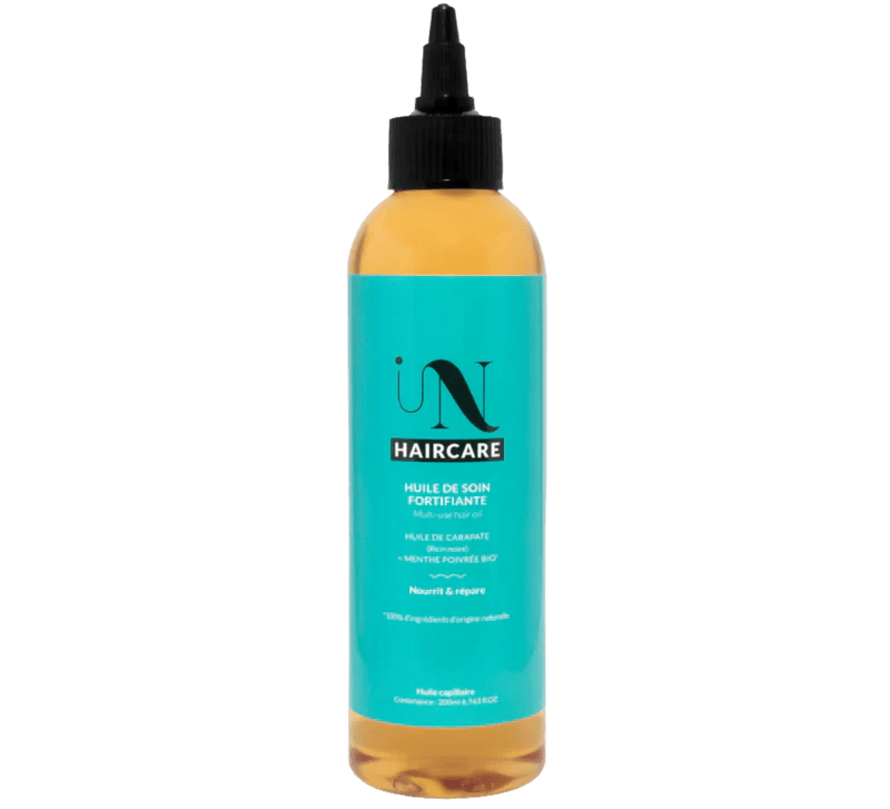 Huile fortifiante cheveux In Haircare – ricin et menthe bio