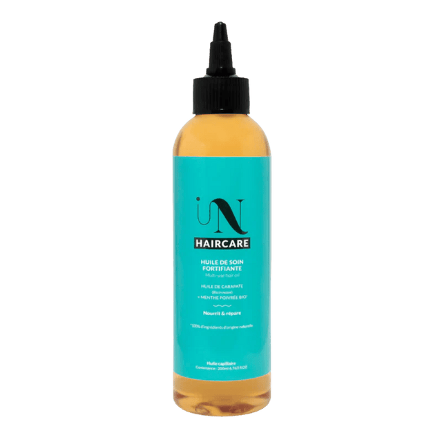 Huile fortifiante cheveux In Haircare – ricin et menthe bio