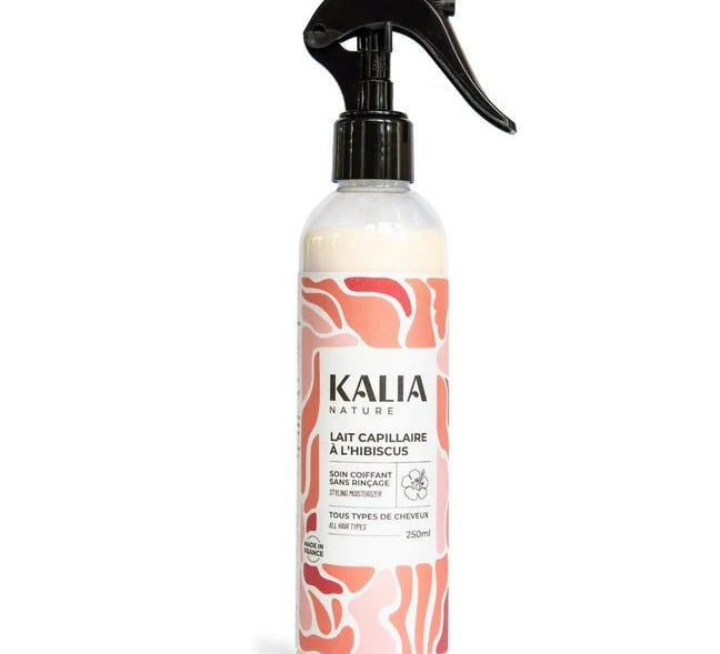 Lait Capillaire à l’Hibiscus – Kalia Nature Hydratation & Définition