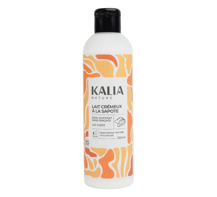 Lait Capillaire Crémeux à la Sapote – soin hydratant et définissant pour cheveux bouclés et frisés