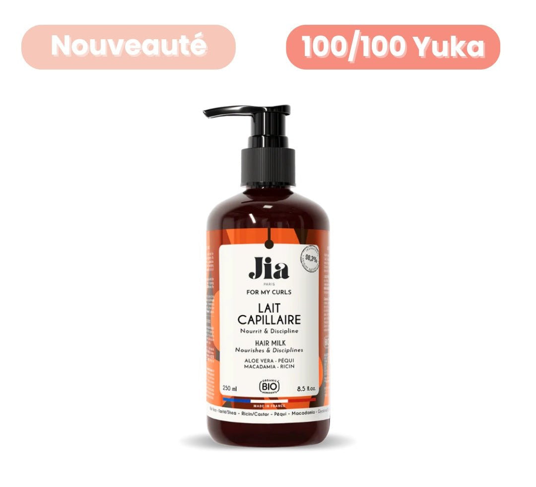 Lait Capillaire For My Curls Jia Paris – soin hydratant naturel cheveux bouclés, ondulés, frisés, crépus Suisse
