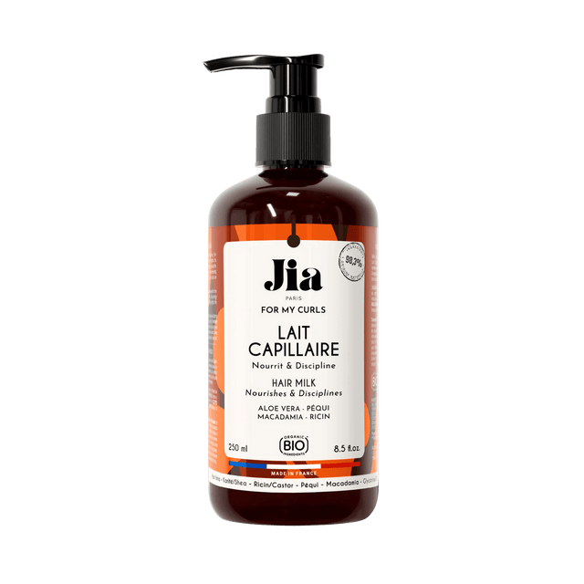Lait Capillaire For My Curls – Jia Paris – soin capillaire naturel pour cheveux ondulés, bouclés, frisés et crépus | L’Art des Boucles Suisse