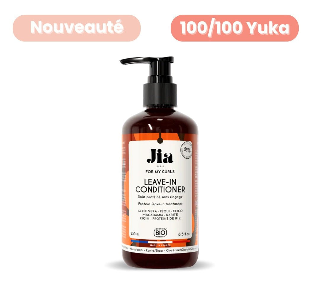 Leave-In Conditioner For My Curls Jia Paris – soin sans rinçage naturel cheveux bouclés, ondulés, frisés, crépus Suisse