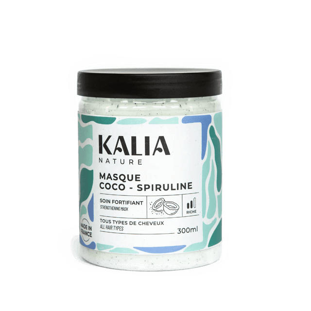 Masque Capillaire Coco-Spiruline – Kalia Nature Soin Fortifiant