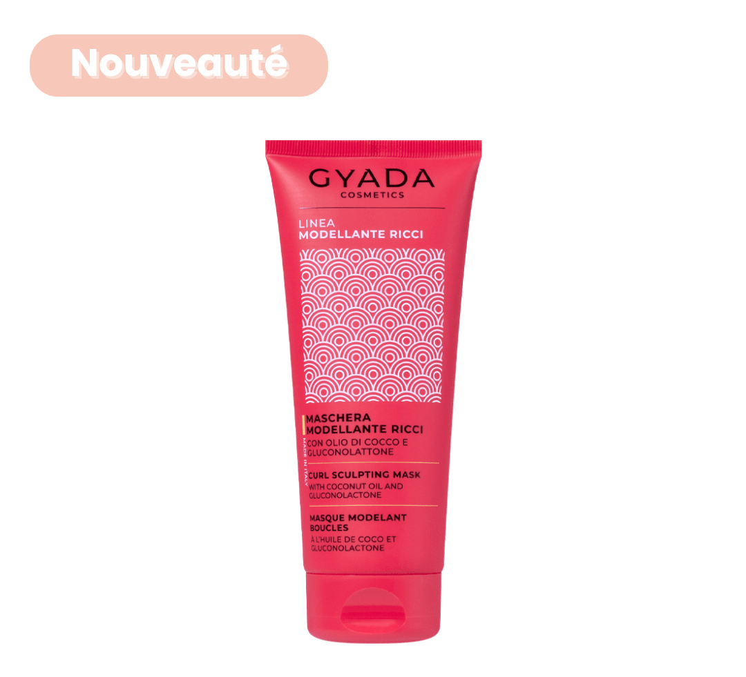 Masque Coiffant Intense Anti-Frisottis Gyada Cosmetics – soin naturel cheveux bouclés, frisés, crépus, ondulés Suisse