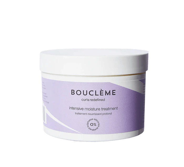 Masque Hydratant Bouclème – soin intense pour cheveux bouclés, frisés et crépus, hydratation et brillance naturelle.