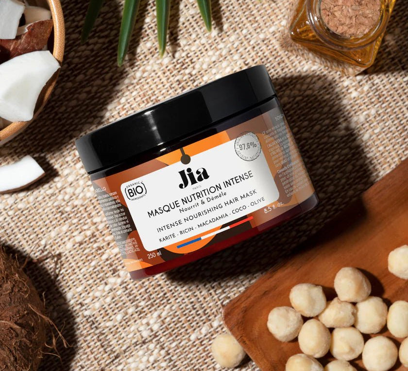 Masque Nutrition Intense For My Curls Jia Paris – soin nourrissant naturel cheveux bouclés, ondulés, frisés, crépus Suisse