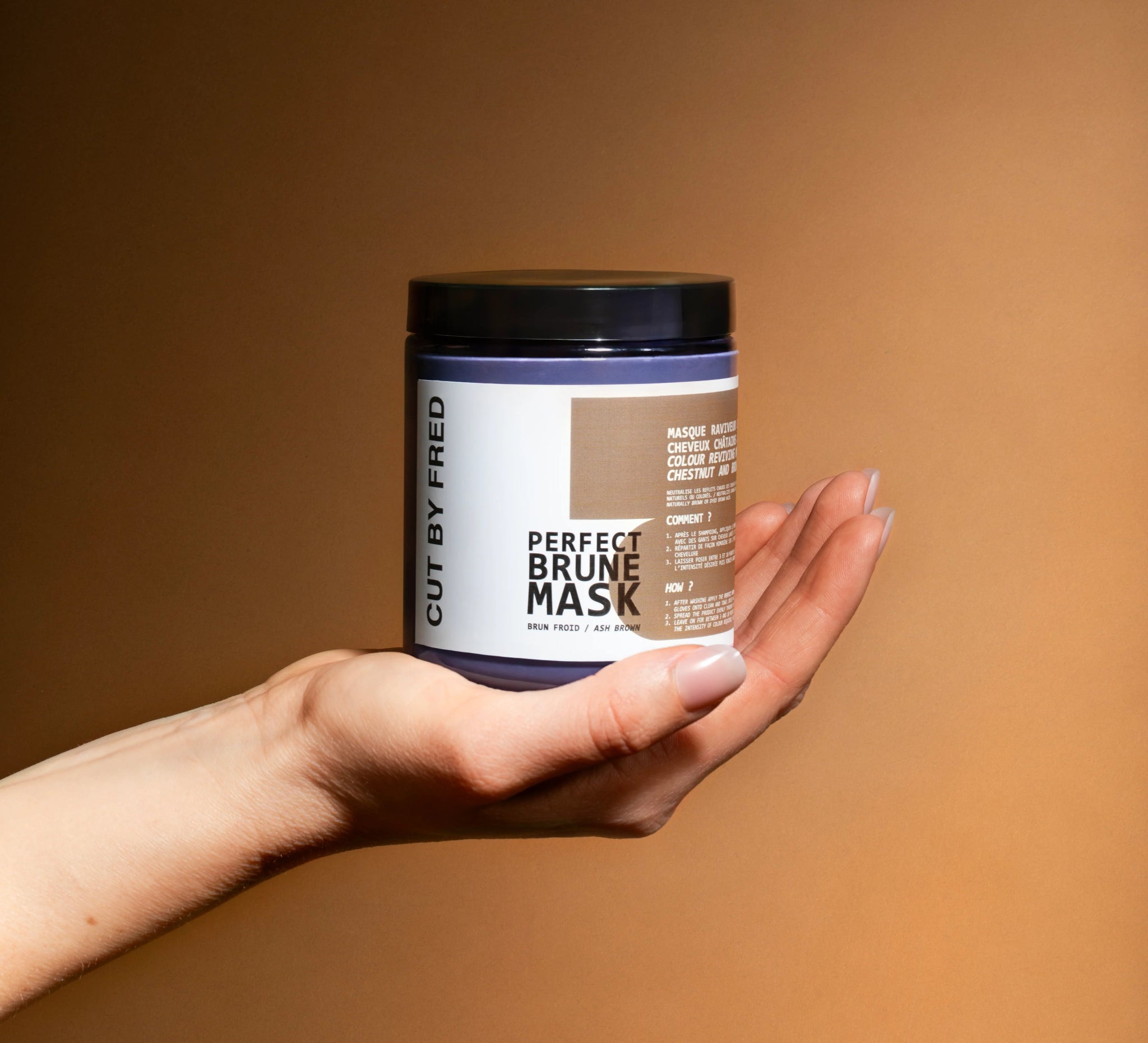 Soin capillaire naturel – Masque Perfect Brune raviveur, nourrit et illumine cheveux bruns bouclés et ondulés Suisse