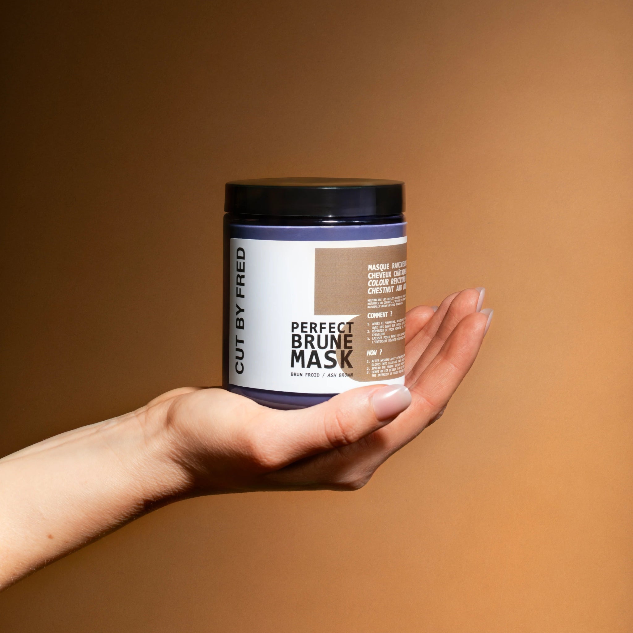 Soin capillaire naturel – Masque Perfect Brune raviveur, nourrit et illumine cheveux bruns bouclés et ondulés Suisse
