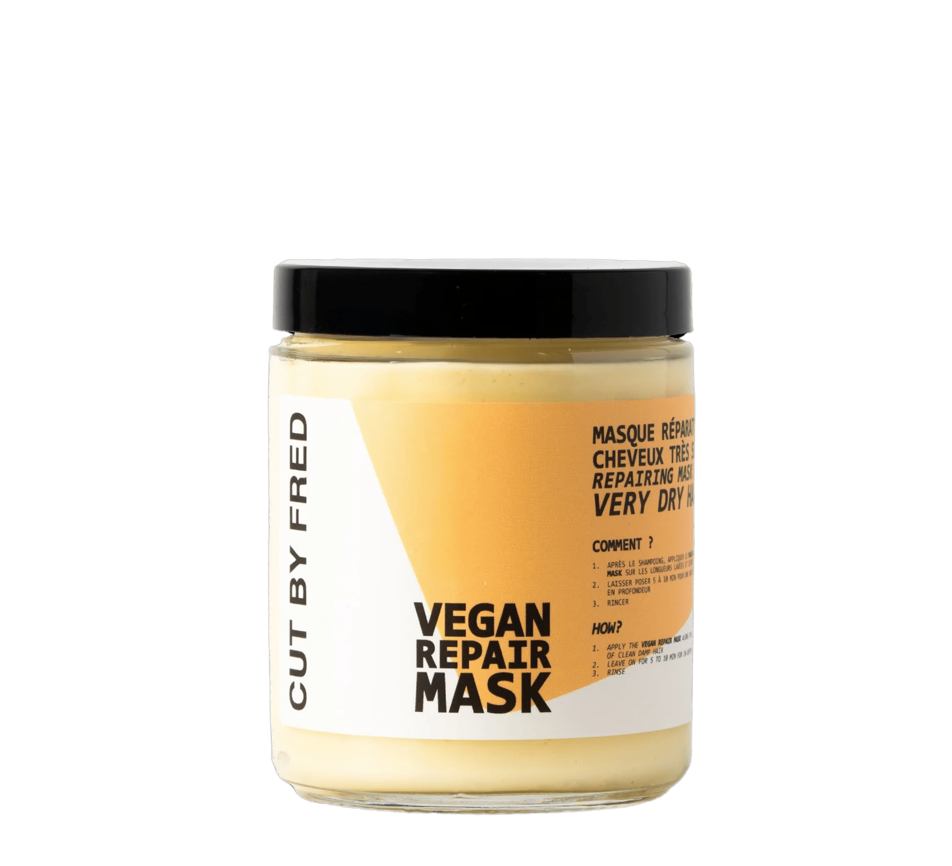 Masque Réparateur Vegan – Cut By Fred - L'art des Boucles - Suisse – soin capillaire naturel pour cheveux ondulés, bouclés, frisés et crépus | L’Art des Boucles Suisse