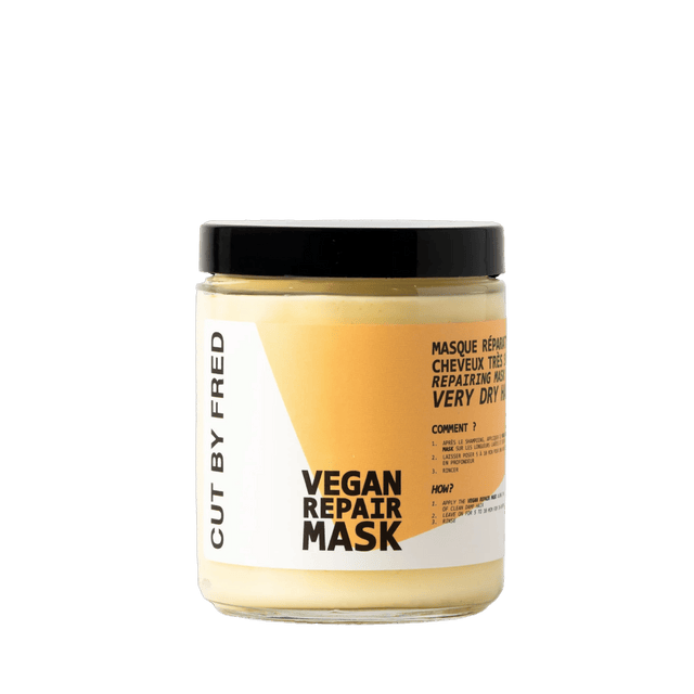 Masque Réparateur Vegan – Cut By Fred - L'art des Boucles - Suisse – soin capillaire naturel pour cheveux ondulés, bouclés, frisés et crépus | L’Art des Boucles Suisse