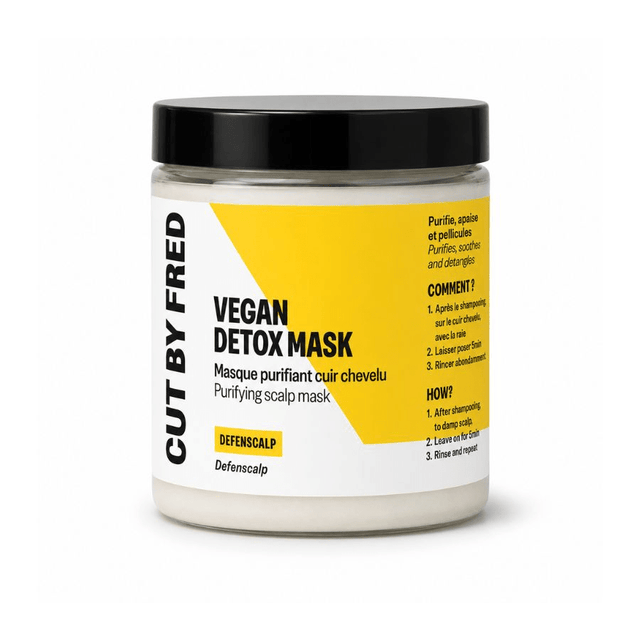 Masque Vegan Detox – Cuir Chevelu Apaisé – soin capillaire naturel pour cheveux ondulés, bouclés, frisés et crépus | L’Art des Boucles Suisse