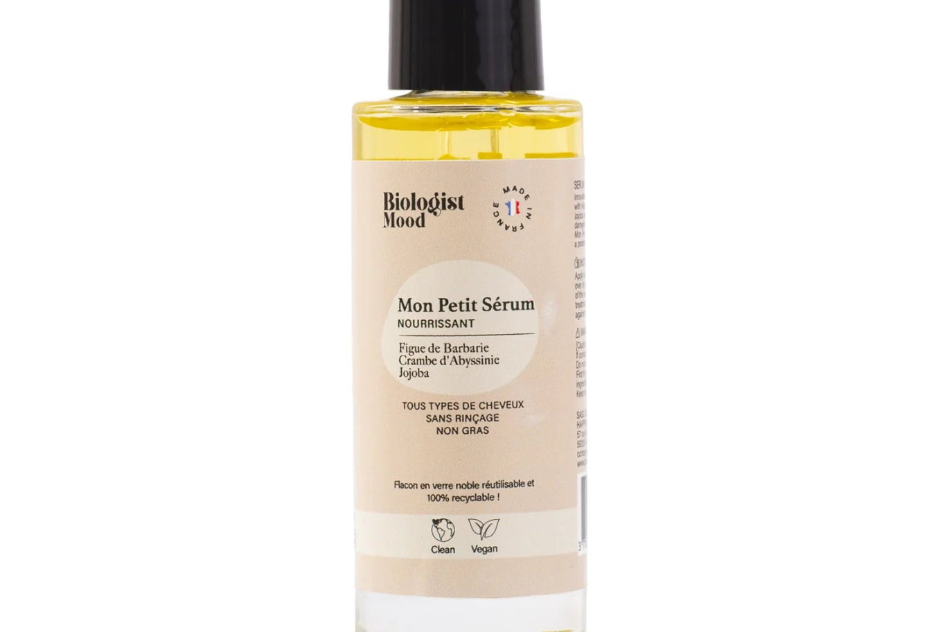 Mon Petit Sérum – Huile Sèche Nourrissante Cheveux – soin capillaire naturel pour cheveux ondulés, bouclés, frisés et crépus | L’Art des Boucles Suisse